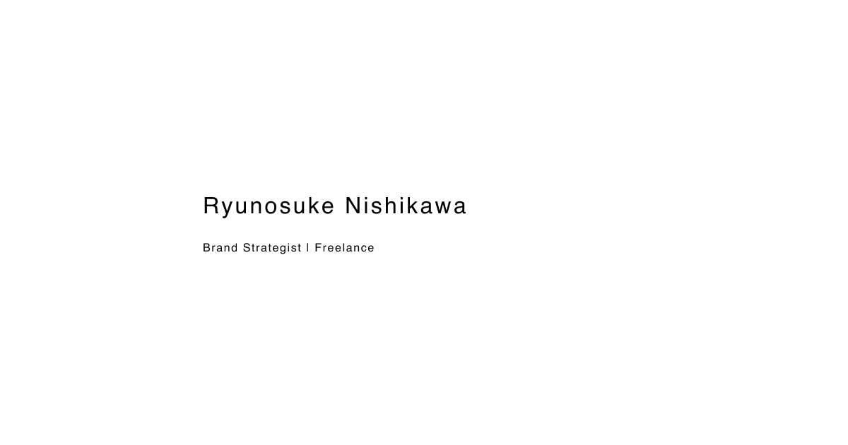 Ryunosuke Nishikawa